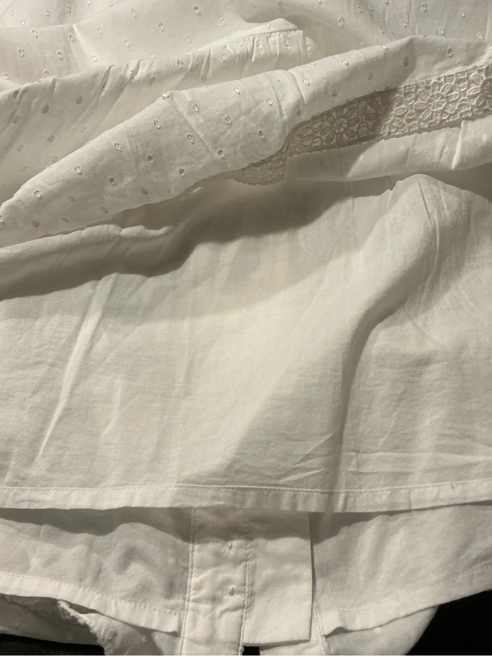 Vineyard Vines White Eyelet Button Front Sundress - Picture 5 of 6